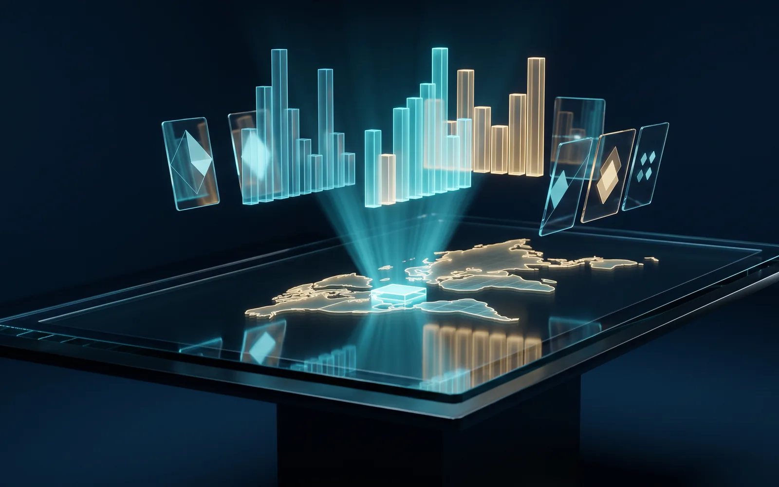 A strategy table of competitor charts focused on one local market